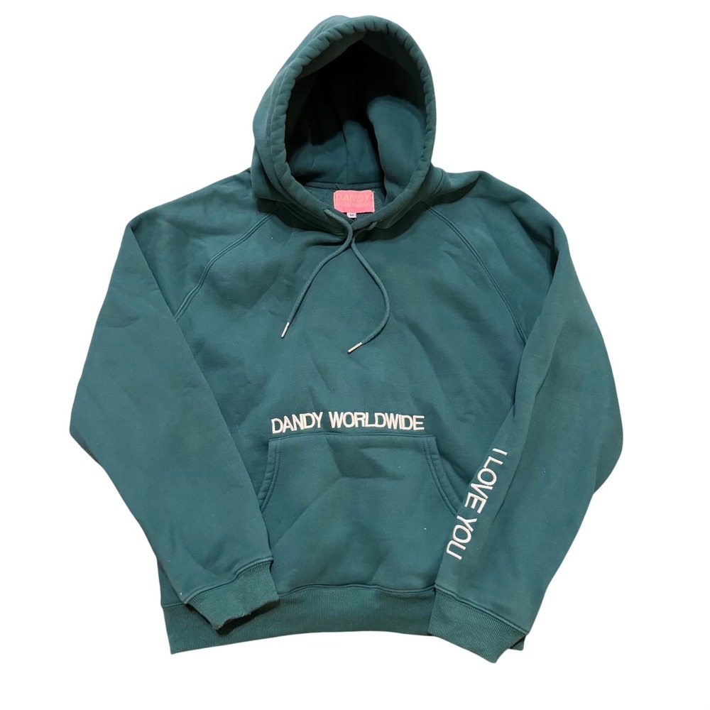 Dandy Worldwide Words of Affirmation Hoodie Women Size M